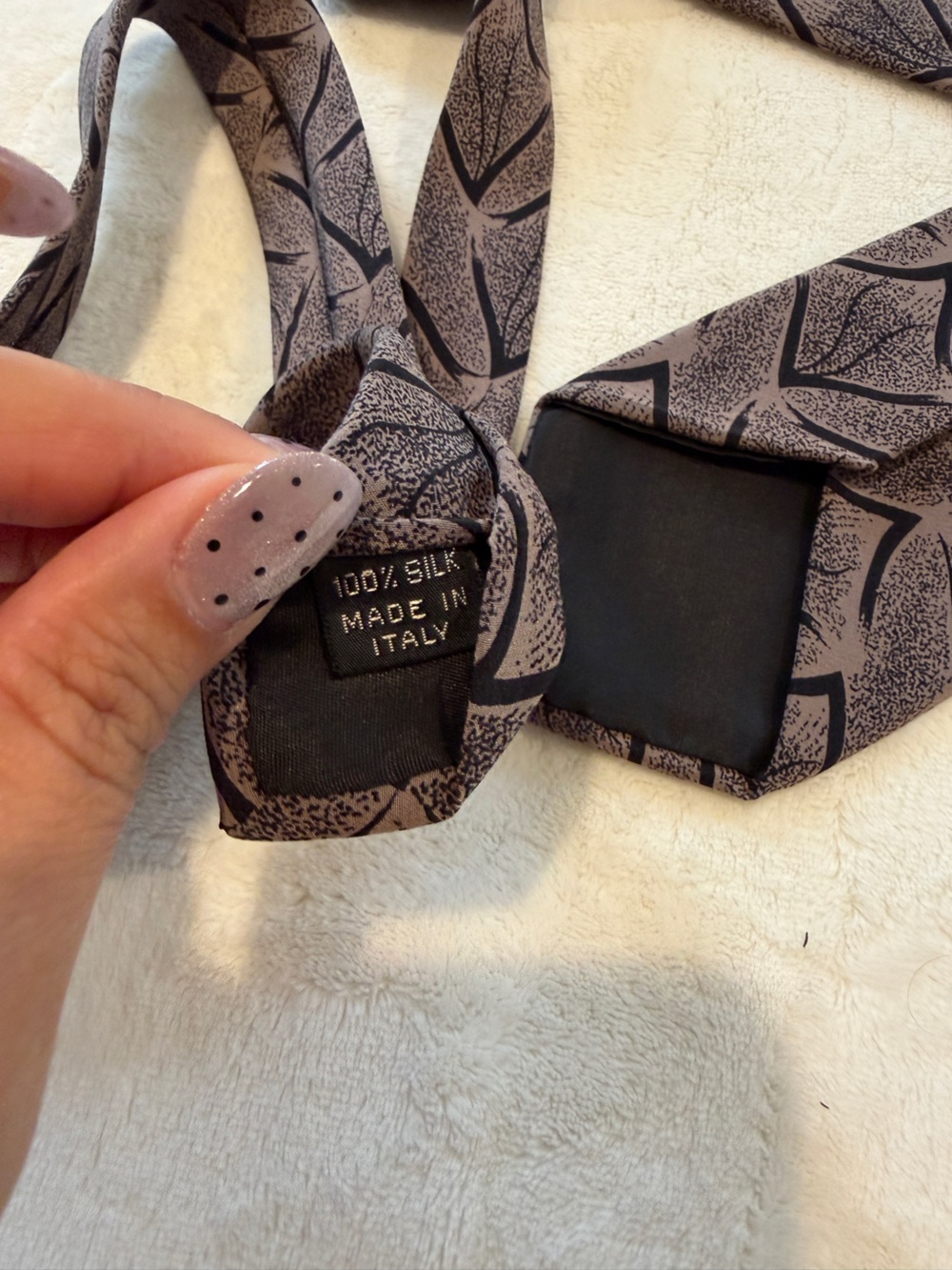 Fendi Roma Silk Tie - Picture 3 of 3